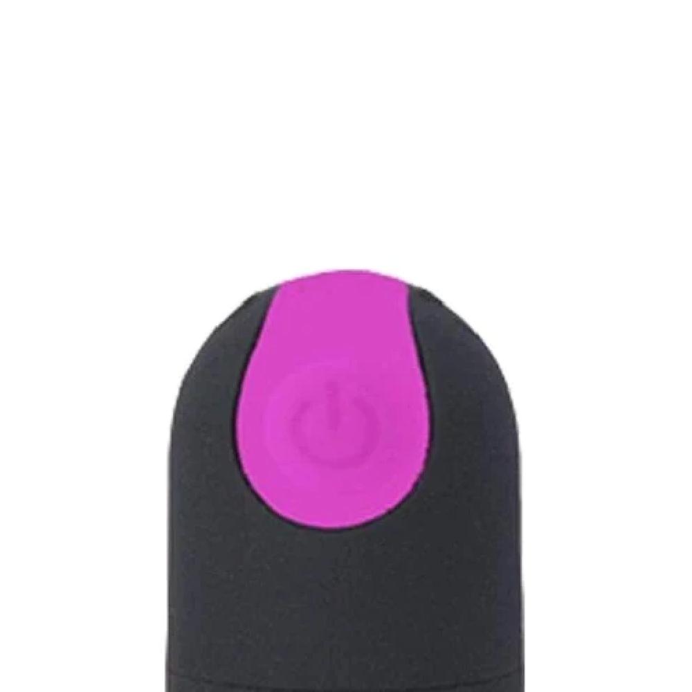 You are looking at an image of Discreet Silent ABS Small Vibrating Bullet in black color.