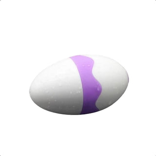 Image of a small egg-shaped sex toy with seven vibration modes and a sucker for enhanced sensitivity.