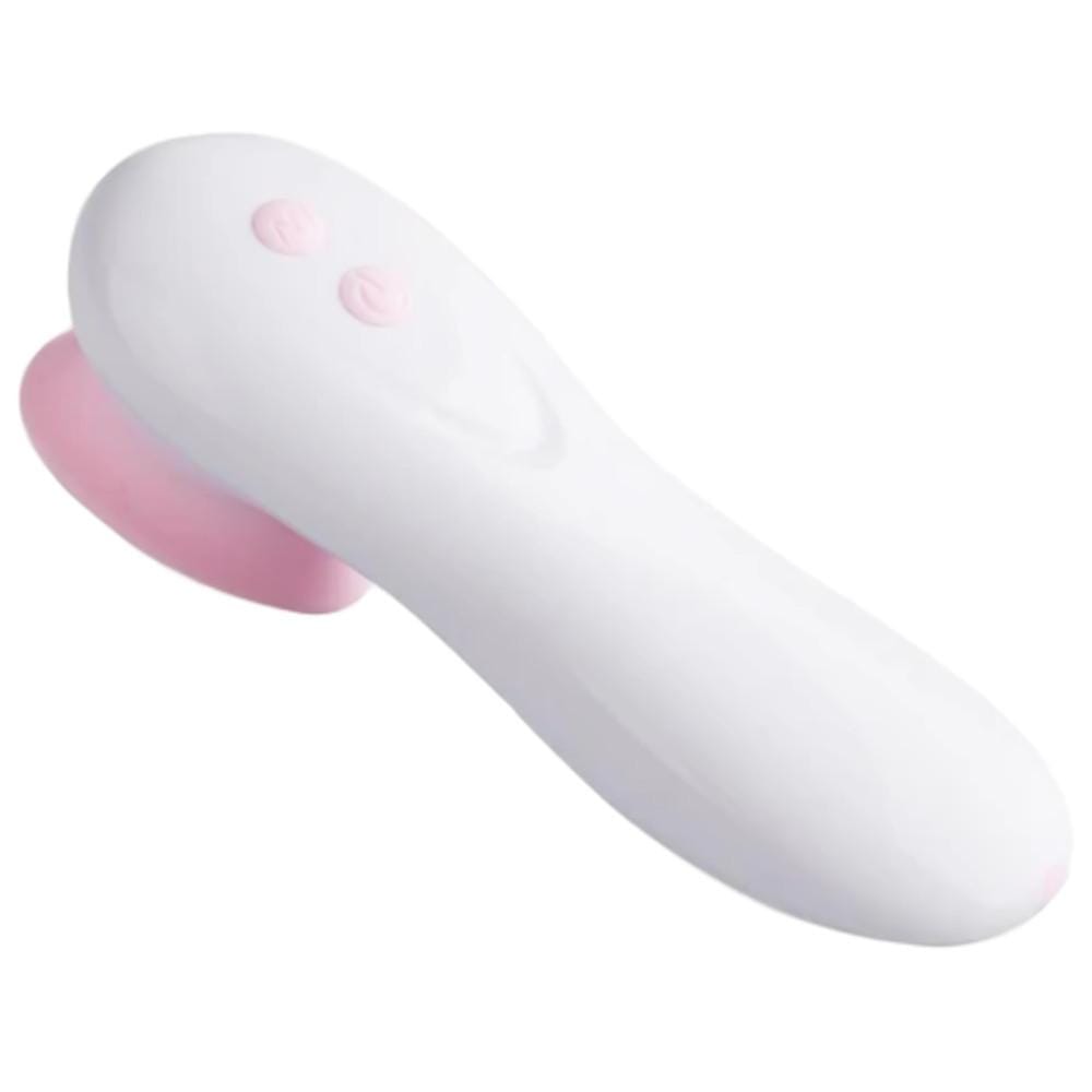 This is an image of the Tongue Vibe sex toy with a distinct tongue flap for ripples of pleasure and plush silicone texture.