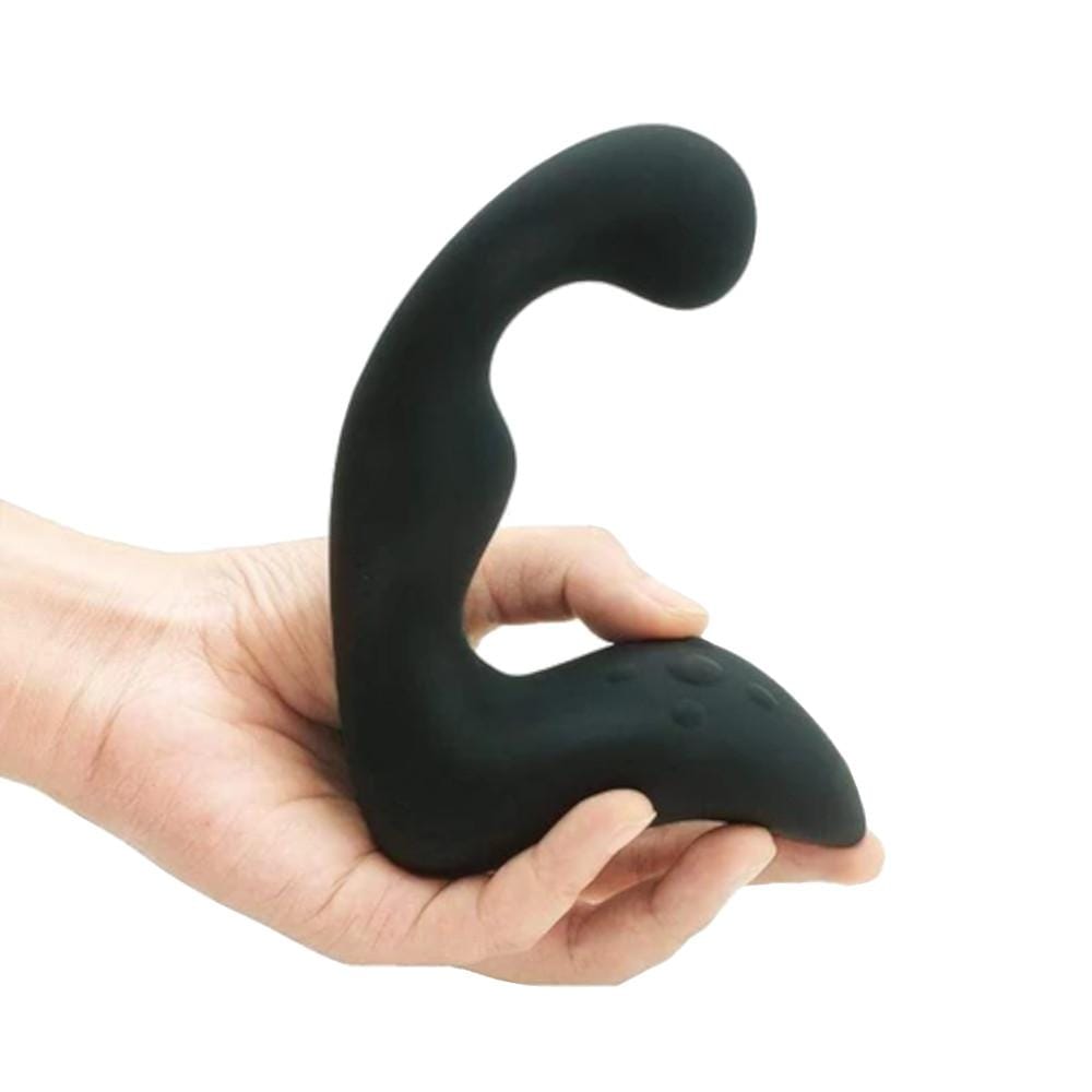 A curvy and round tip wearable massager designed for tailored fit and intense stimulation.