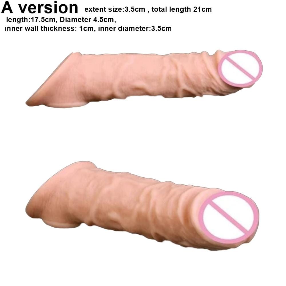 Experience intense pleasure with this realistic penis sleeve designed for ultimate satisfaction.