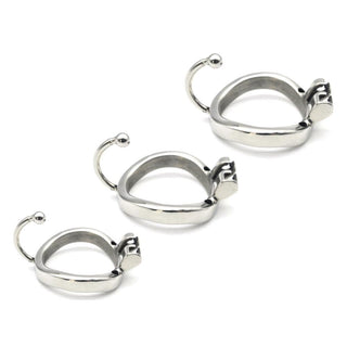 Here is an image of Accessory Ring for Chastity Enforcer Cage, available in three sizes: 40mm, 45mm, and 50mm diameters.