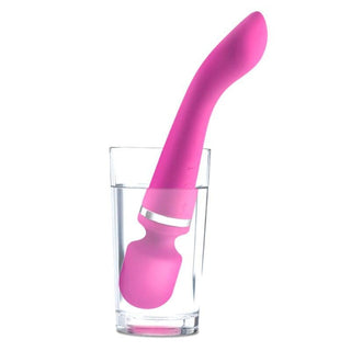 View the sleek design and versatile 10-speed vibration modes of the Magic Wand Massager.