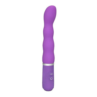 Observe an image of Bumpy Buddy Waterproof G Spot Vibrator Massager in black color with sleek design.