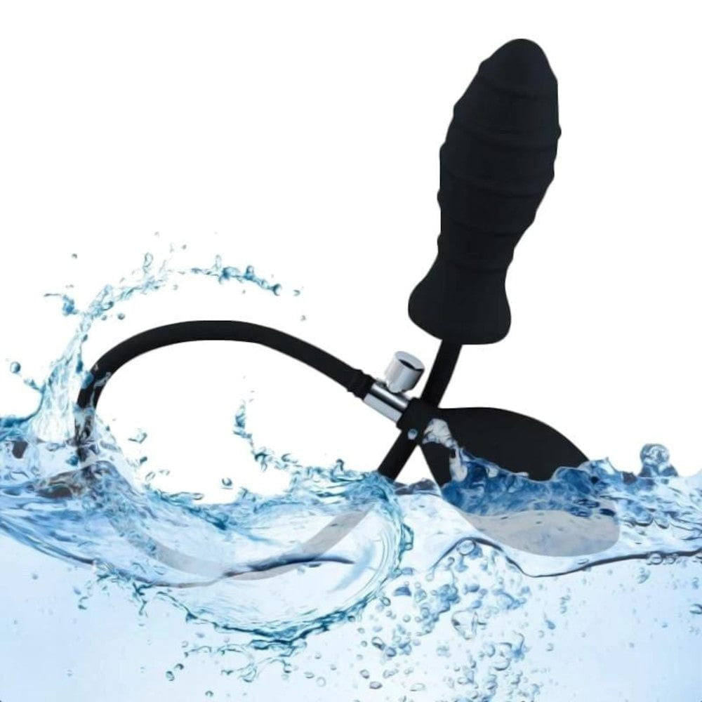 Discover uncharted pleasure zones with this inflatable anal trainer designed for tailored experiences.
