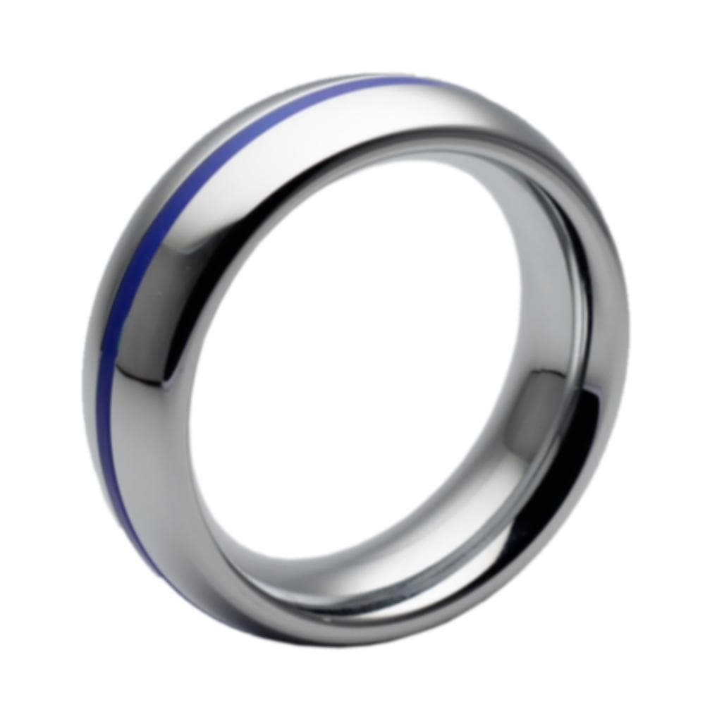 Dual color aluminum metal ring for multi-sensory experiences