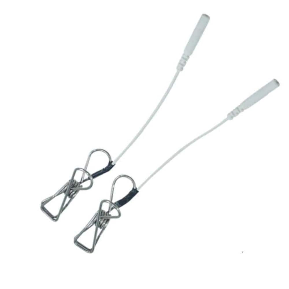 Nipple Clamps measuring 1.65 in length and 0.39 in width for snug fit