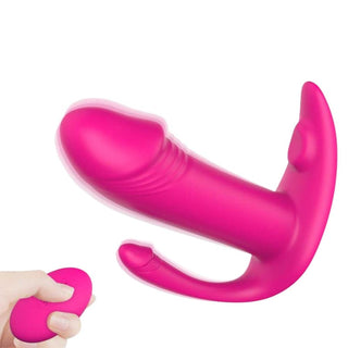 You are looking at an image of the silicone material used in the Triple Stimulating Discreet Remote Underwear Wearable Vibrator Butterfly