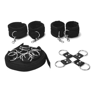 Presenting an image of high-quality nylon restraints with padded cuffs for comfort and safety.
