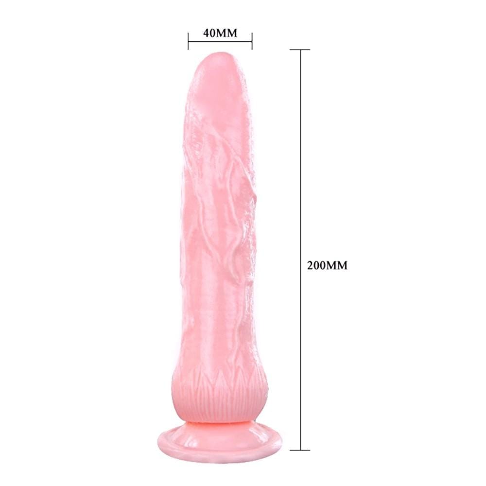 A picture of Cum and Make Me Wet Squirting Dildo, measuring 7.87 in length and 1.57 in width for satisfying pleasure.