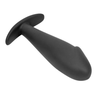 Presenting an image of Cute Black Dick Beginner Plug 3.94 Inches Long Kit made of hypoallergenic silicone for comfort and safety.