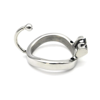 This is an image of Accessory Ring for Chastity Enforcer Cage, featuring a base arc design for a secure grip during intimate play.