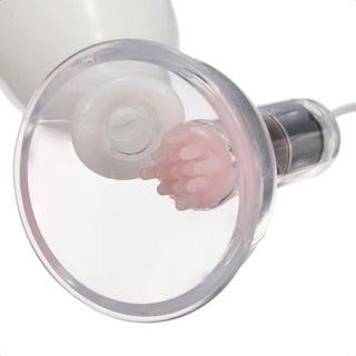 You are looking at an image of Battery-Powered Tit Toys Nipple Suction Cups showing the size and dimensions for comfortable use.