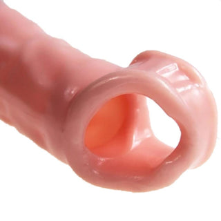 Displaying an image of Performance-Enhancing Realistic Penis Extension, a transformative accessory for redefining pleasure and creating unforgettable experiences.