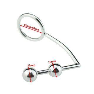 You are looking at an image of the erotic hook ring anal toy for heightened pleasure.