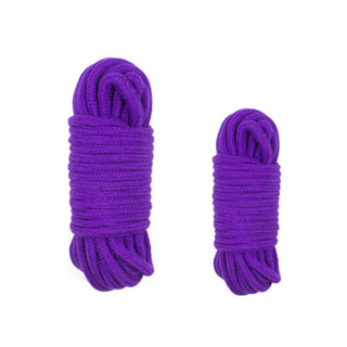 Check out an image of Dark Desire Soft Rope Toy for Cotton Nylon Bondage in black color