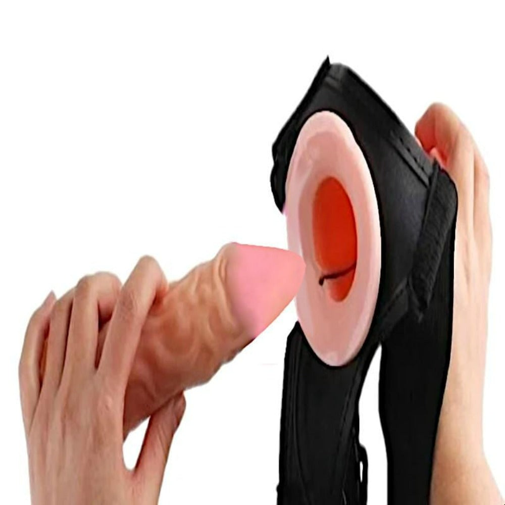 Realistic Hollow Dildo Strap On For Men