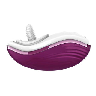 Frisky Purple Nipple Toys for Women Clit Tongue Vibrator Nipple Stimulator