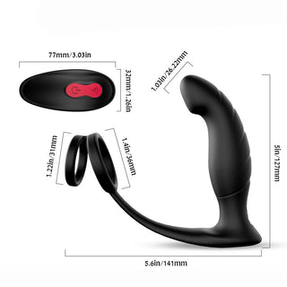 Massager Prostate Stimulator With Cock Ring