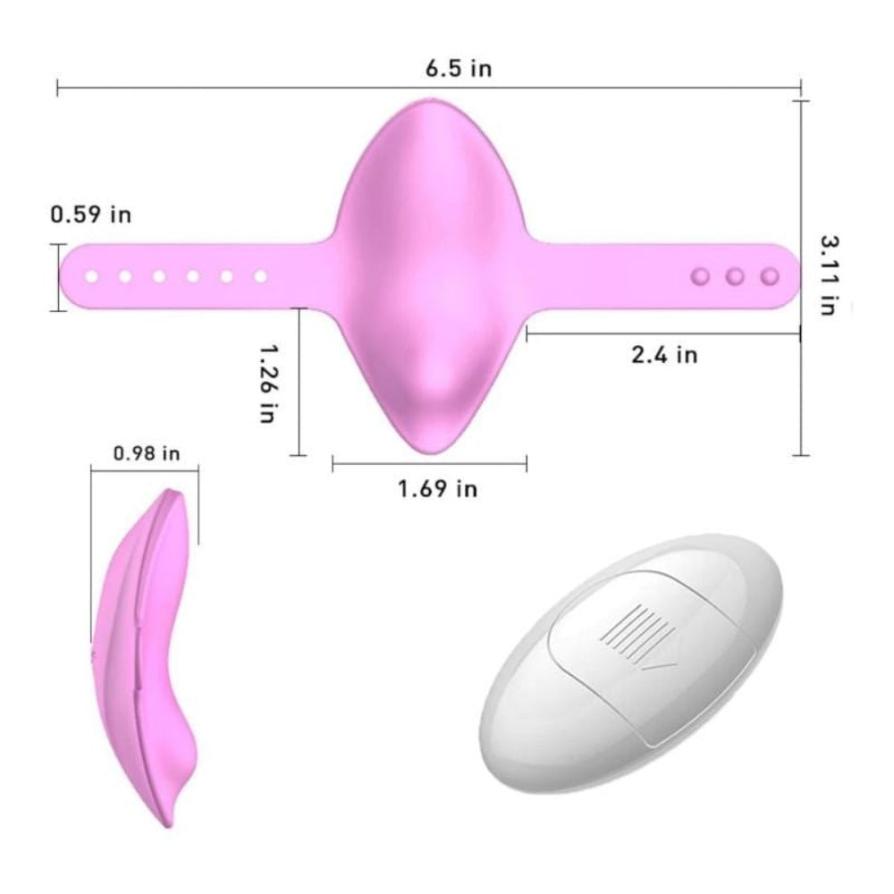 A visual guide to the specifications of Sensation Overload 3-in-1 Nipple Sucker, including color, material, and dimensions.