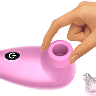 Observe an image of Pulsating Suction Clit Vibrator offering intense suction and stimulation for a pleasurable experience.