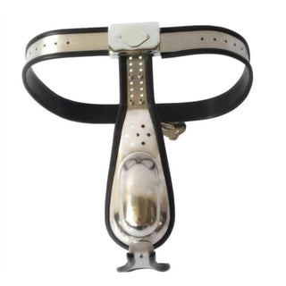 Check out an image of the specifications of the Pleasure Deprivation Chastity Belt.