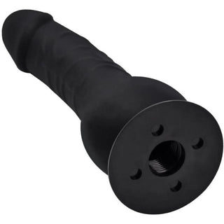 A picture of the 5.75 inch dildo with bulgy veins and a knot for added pleasure.