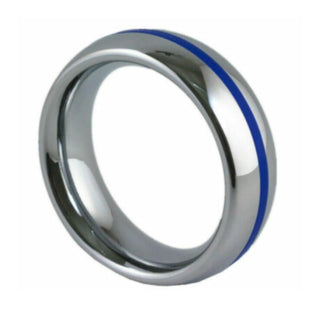 Two-tone aluminum metal ring for intimate play