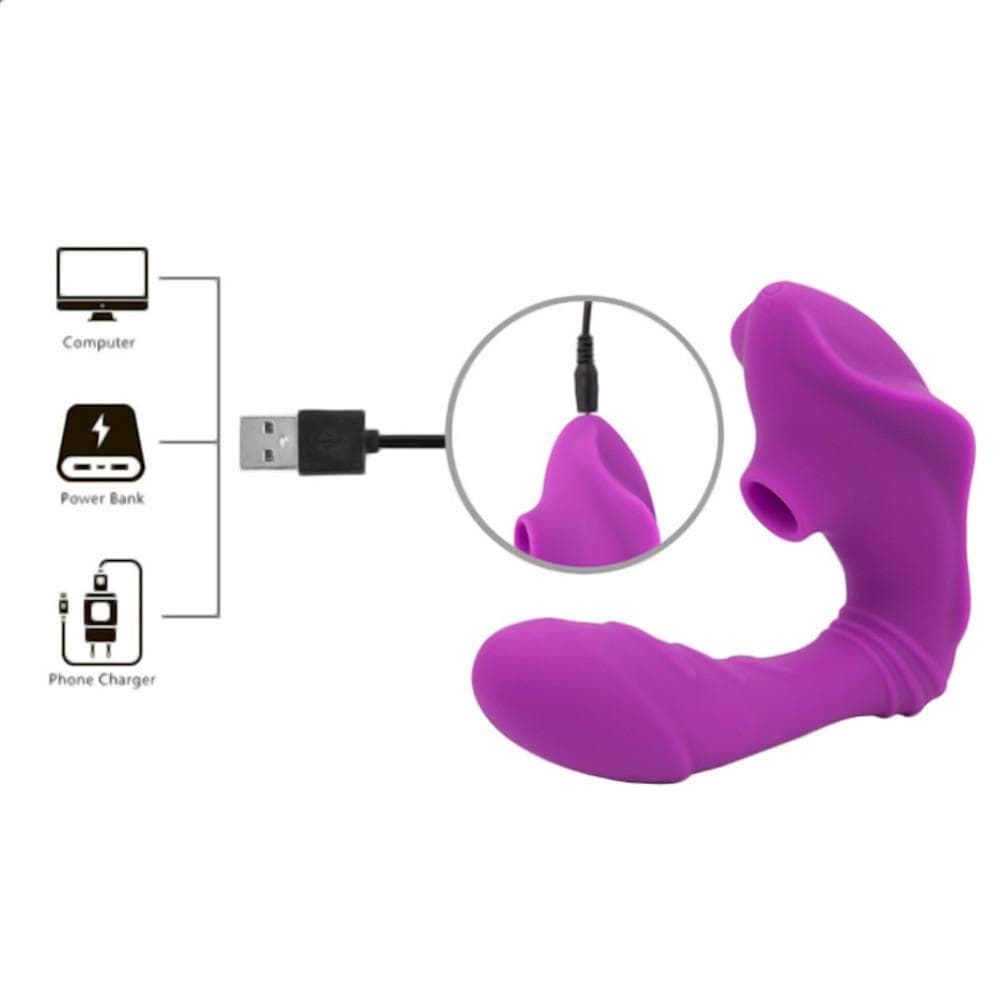 Pictured here is an image of Erotic Stinger Wearable Vibrating Underwear Oral Sex Toy designed for ultimate comfort and pleasure.