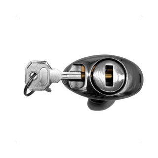 Presenting an image of Dilate and Incarcerate Metal Locking Butt Plug, ensuring comfort and safety with premium stainless steel material.