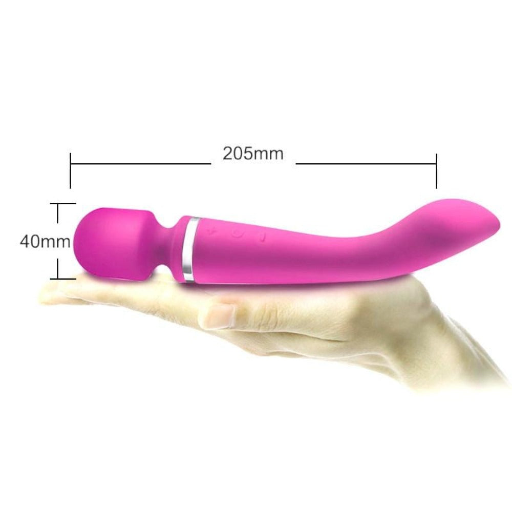 Experience the joy of self-discovery and sensuality with the Waterproof 10-Speeds Magic Wand Massager.