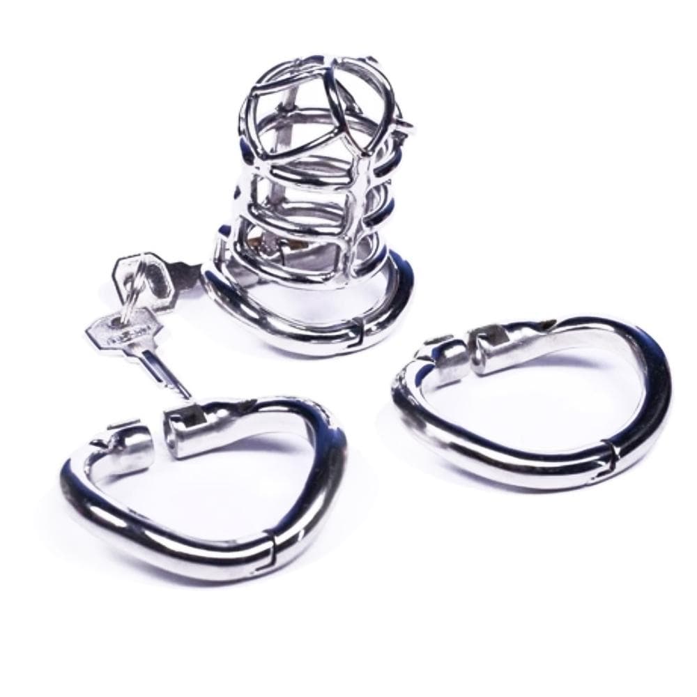 Small metal cage with precision crafting for ultimate satisfaction.