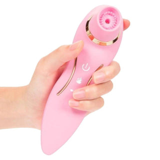 This is an image of Hands Free App Controlled Remote Couple Vibrator Nipple Stimulator crafted from luxurious silicone material.