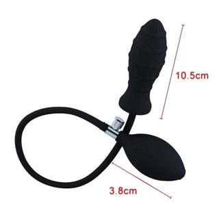 Experience the thrill of control with this innovative inflatable plug for unforgettable orgasms.