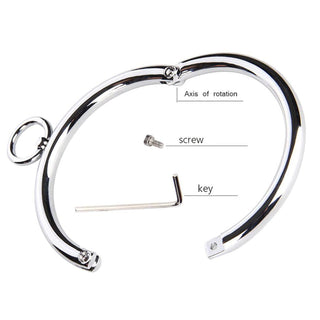 Stainless Lockable Turian Day Collar Cool Submissive
