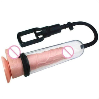Silicone tube and comfort pads Vacuum Erection Extender Device for safe and durable pleasure.