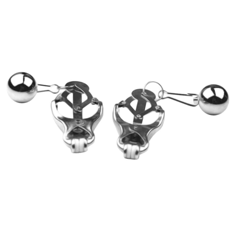 Experience the thrill with Painful Nipple Clamp Weights Nipple Ring made from premium stainless steel material.