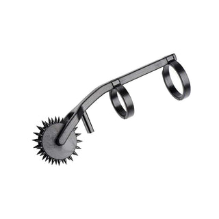 Feast your eyes on an image of Naughty Finger Wartenberg Pinwheel, a compact sensory play tool designed for thrilling sensations.