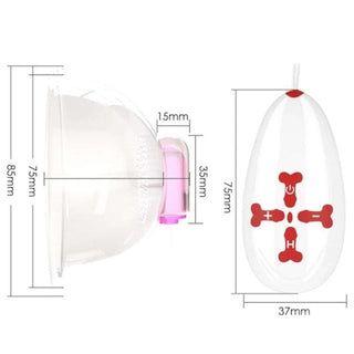 Mind-Blowing 18-Speed Stimulator Tit Toy Nipple Suction Cups Vibrator
