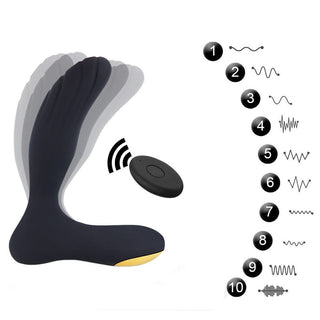 Wireless Vibrating Prostate Stimulator Toy with a perfect fit design for ultimate pleasure.