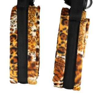 Leopard Print Hanging Sex Swing designed for safe, sensual, and durable use with easy cleaning and storage.