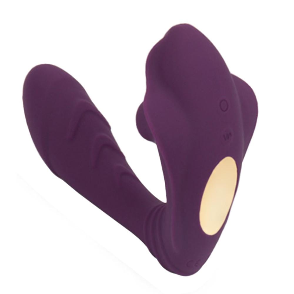 You are looking at an image of Erotic Stinger Wearable Vibrating Underwear Oral Sex Toy in pink color.