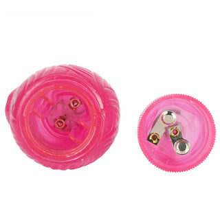 Image of Soft Pink Jelly Large Vibrator, made of soft and flexible TPE material for realistic feel.