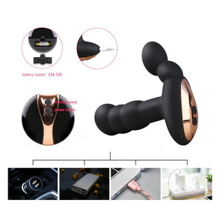 Extreme Stimulating Prostate Massage Milker with ten frequency settings for varied levels of pleasure.