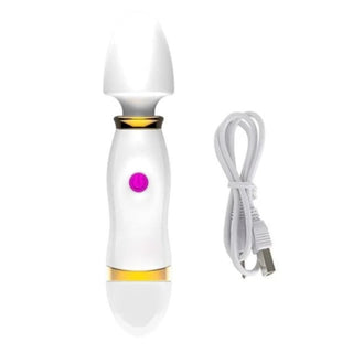 This is an image of Solo Fun Magic Wand Massager Anal Vibrator with pulsating patterns for customizable pleasure.