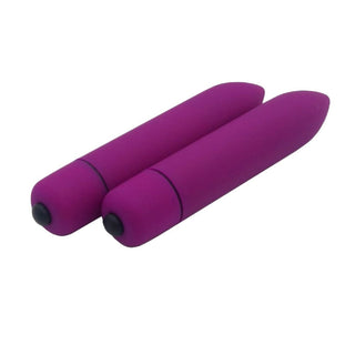 Observe an image of Waterproof Discreet Oral Quiet 10-Speed Clit Bullet Vibrator Mini with a length of 3.62 inches