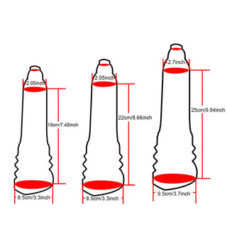 An image showcasing the specifications of Grow Your Cock Water Penis Pump, available in white and blue colors.