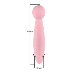 Featuring an image of Curvy 8-Mode Magic Wand in Light Pink color, designed for heightened ecstasy and ultimate self-gratification.