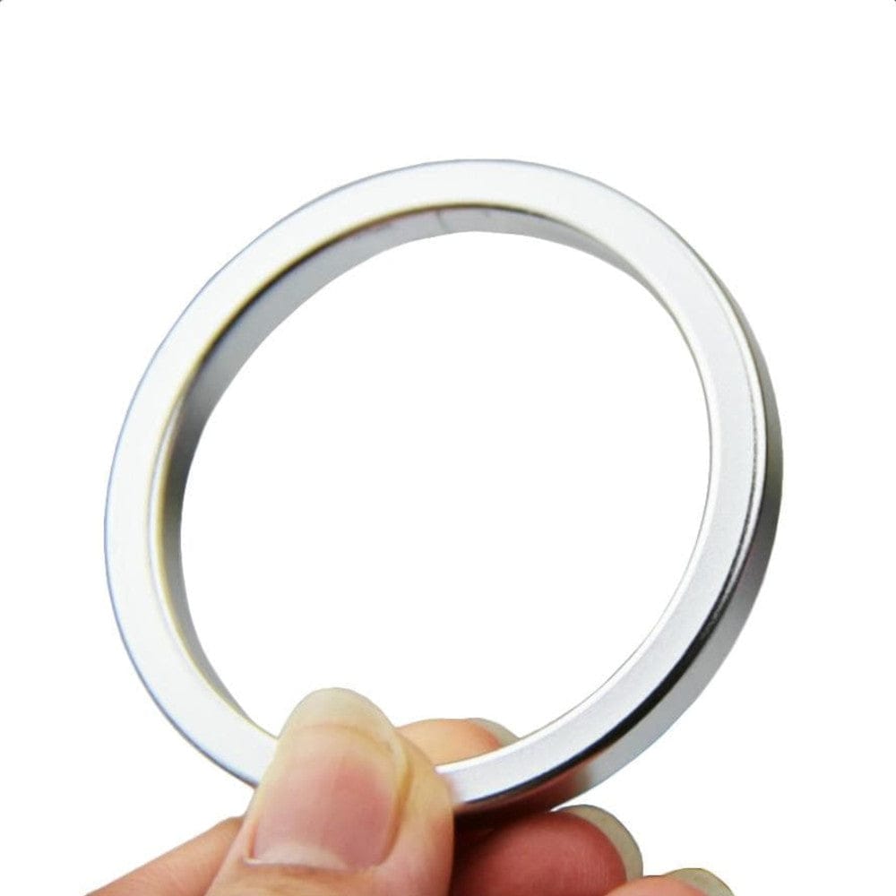 Presenting an image of Big Ring made from stainless steel with a smooth texture for a sensational experience.