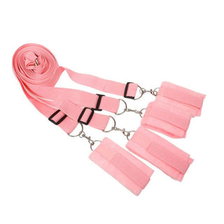 Adjustable Under Bed Restraint System crafted from high-quality nylon for safety and sensual pleasure.